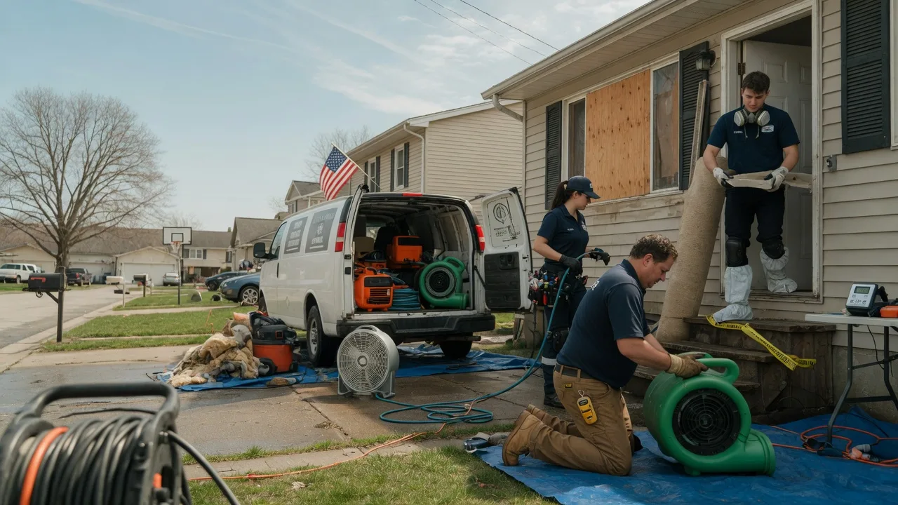Water Damage Restoration in Arlington, IL near me